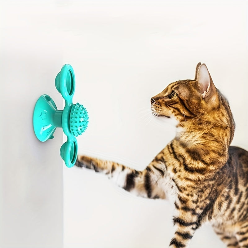 Interactive windmill toy