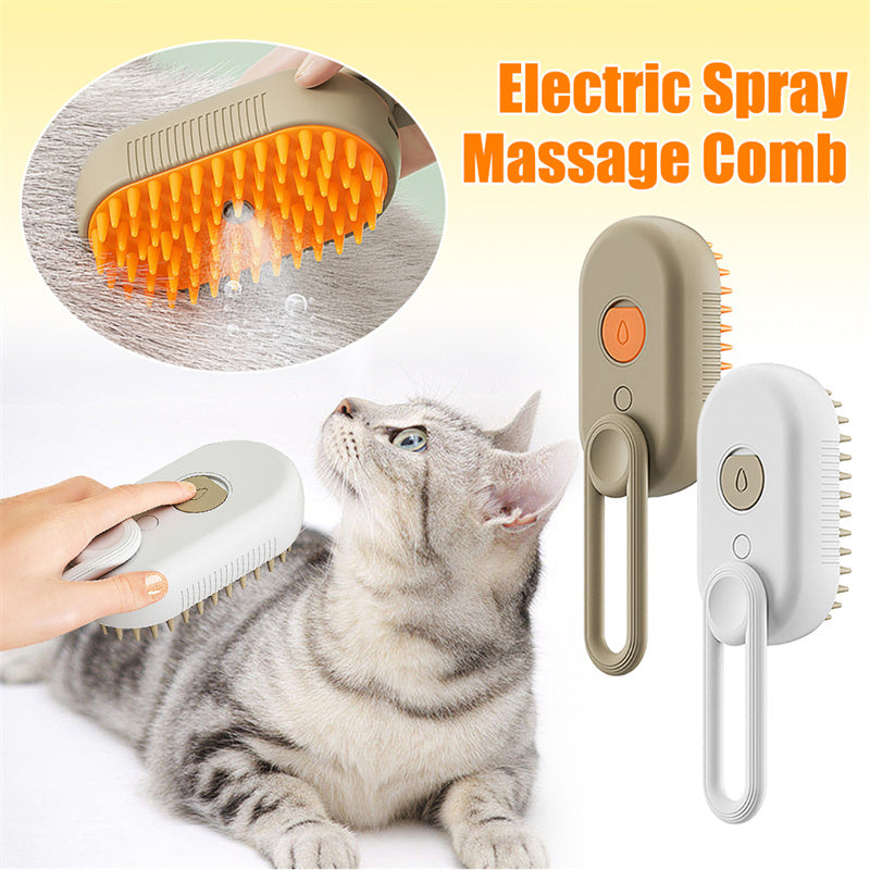 3-in-1 Dampfbürste für Hunde & Katzen