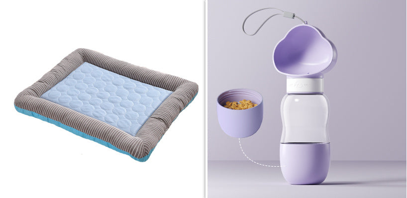 Pet Cooling Pad Bed For Dogs & Cats