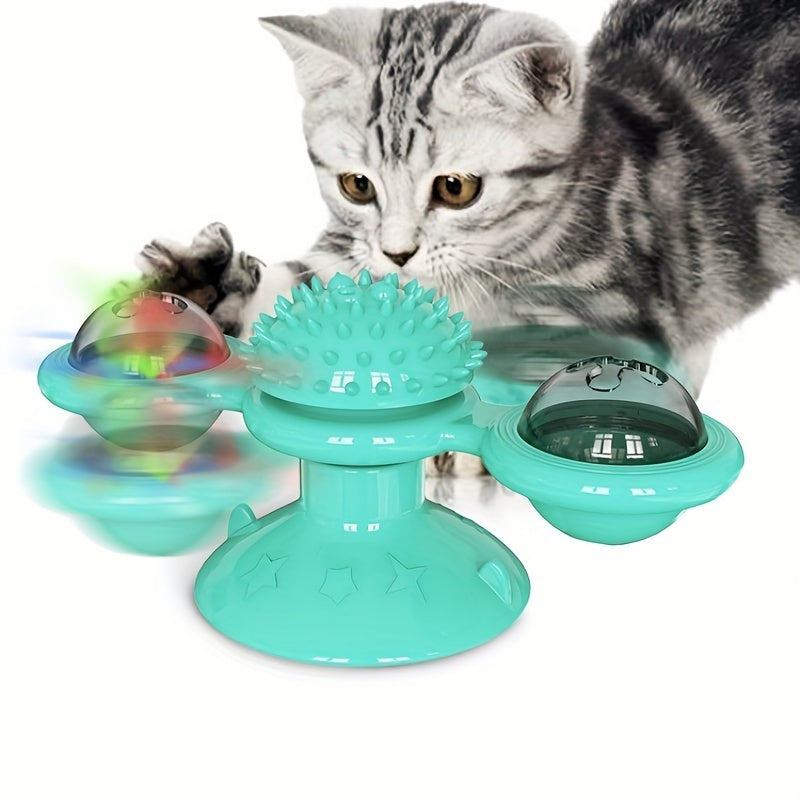 Interactive windmill toy