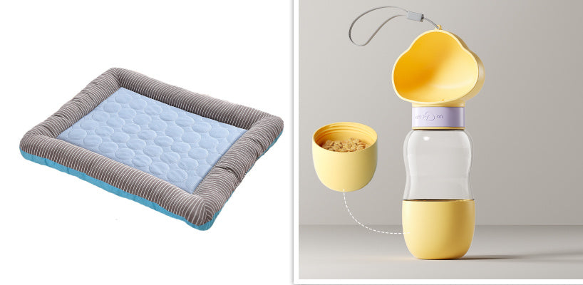 Pet Cooling Pad Bed For Dogs & Cats
