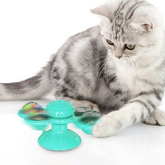 Interactive windmill toy