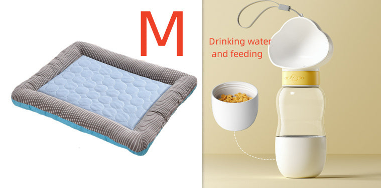 Pet Cooling Pad Bed For Dogs & Cats